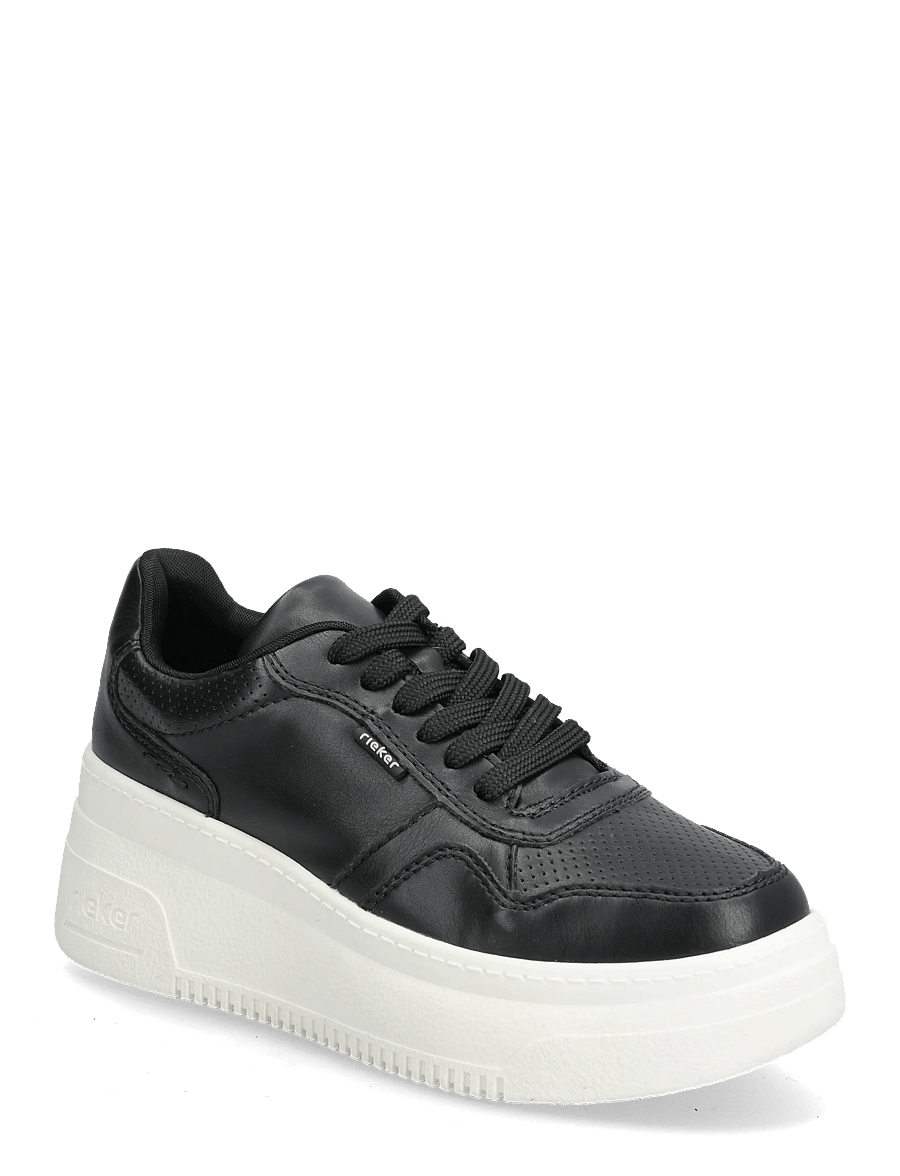 Rieker - Rieker ladies shoes M7811-80 white - konfirmation - black - 0