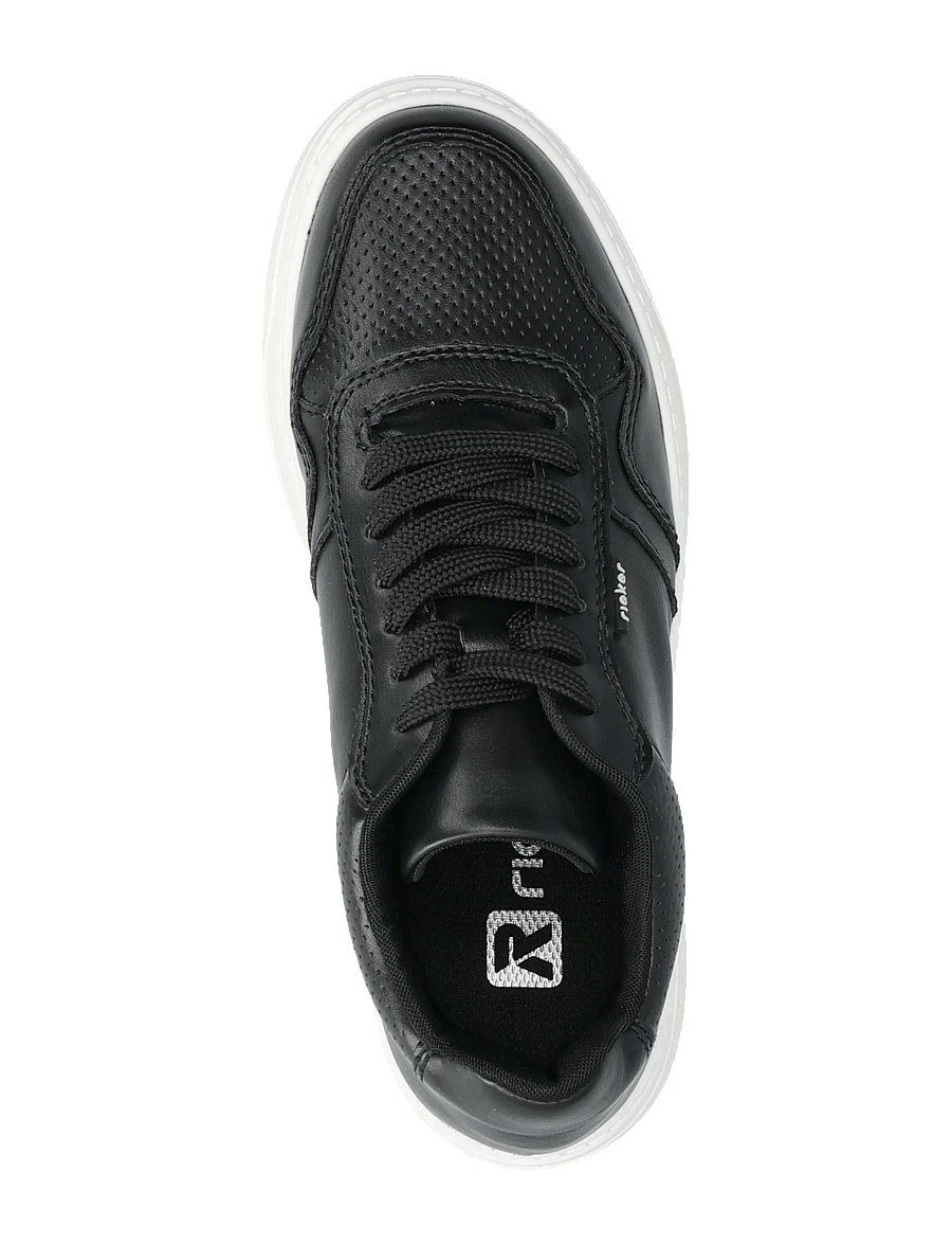 Rieker - Rieker ladies shoes M7811-80 white - konfirmation - black - 3