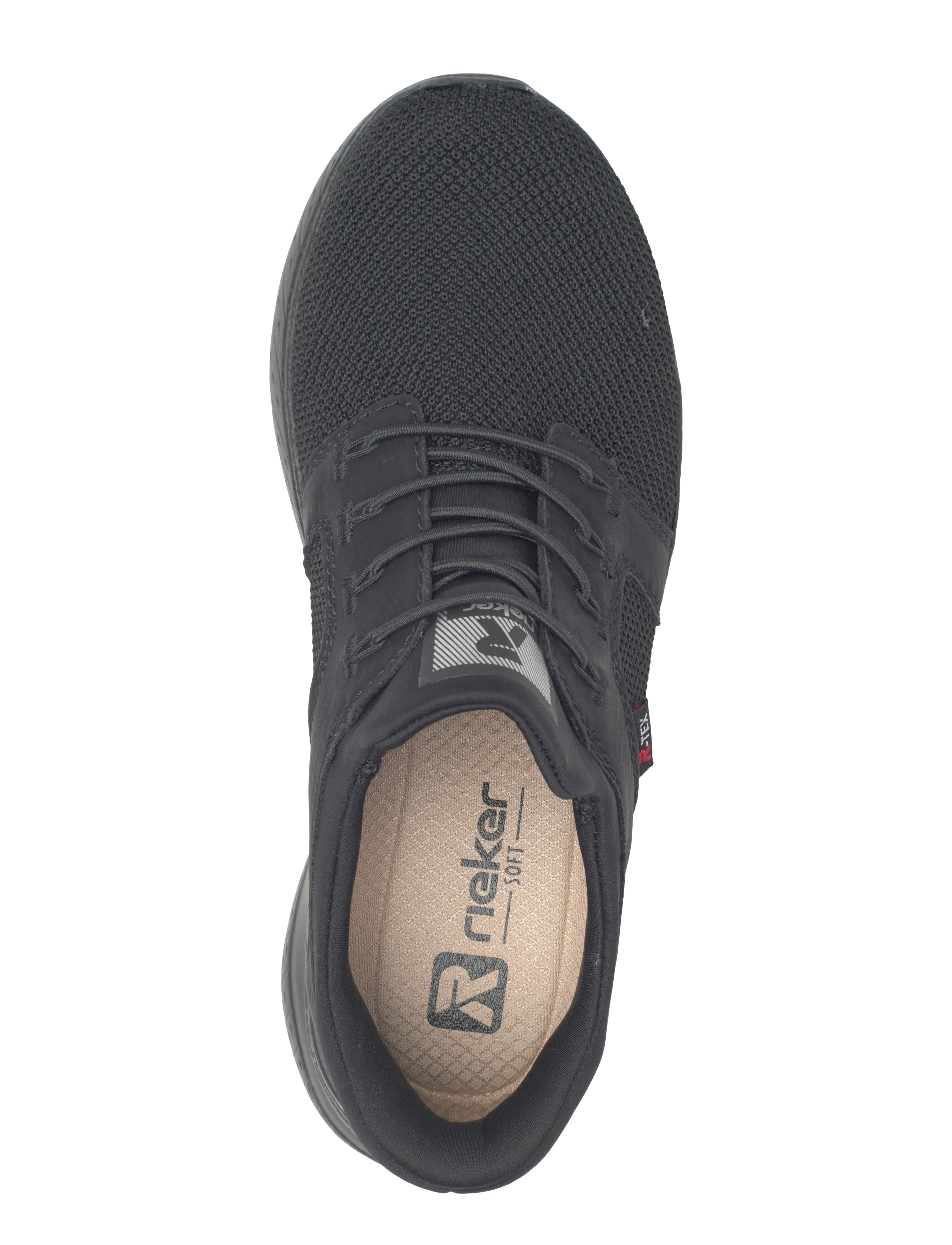 Rieker - M8550-00 - lave sneakers - black - 3