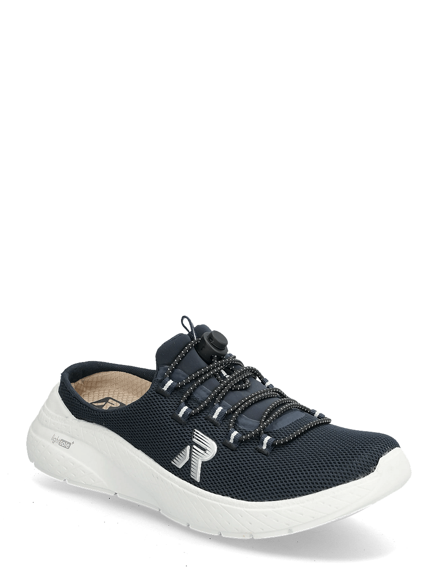 Rieker - Rieker Ladies shoes M8558-14 blue - slip-on sneakers - blue - 0