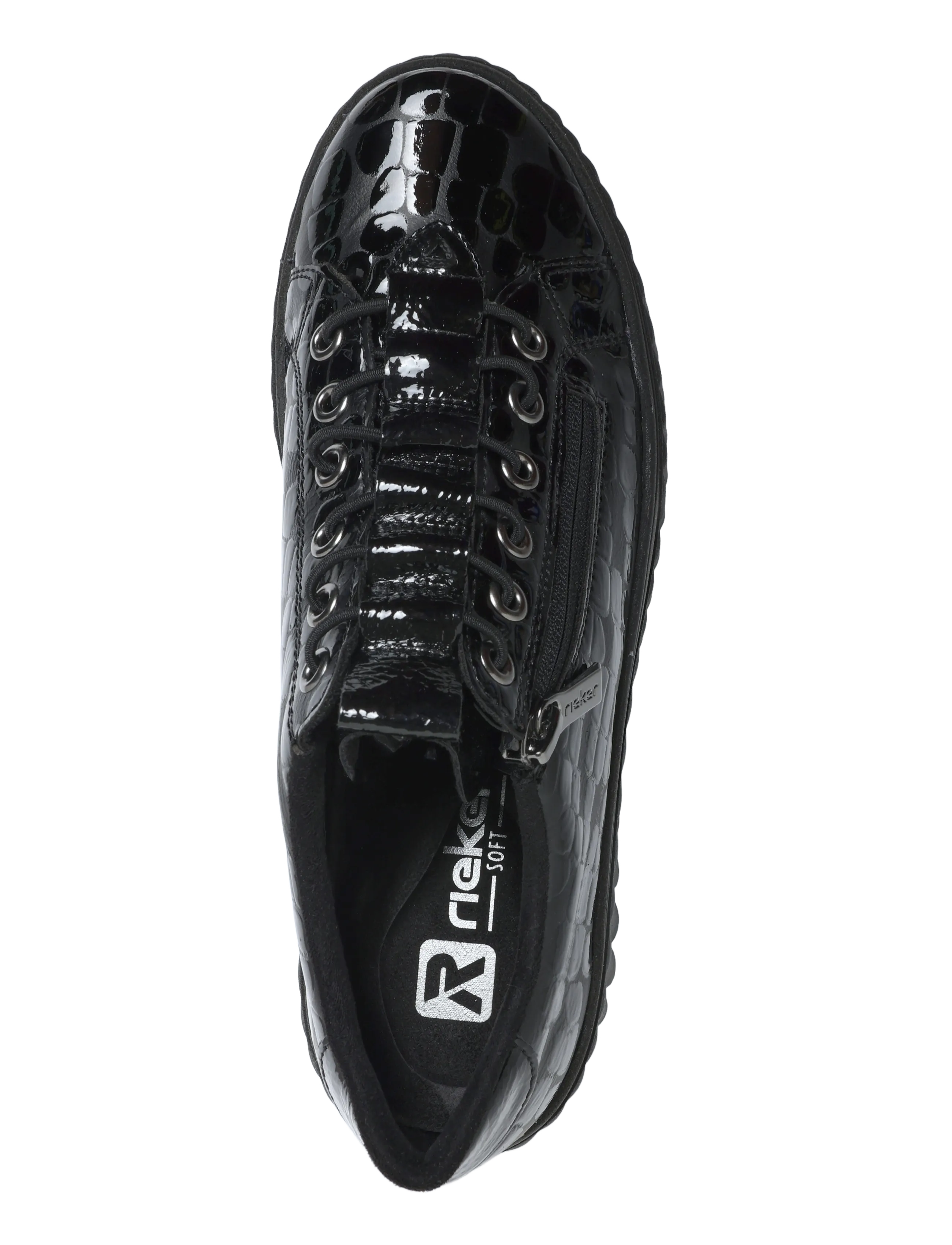 Rieker - Rieker Ladies shoes N2555-02 Black - black - 3