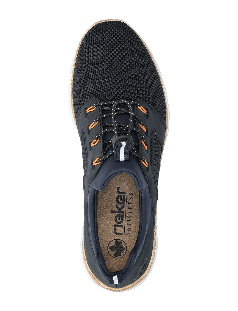 Rieker - Rieker Ladies short boots N4290-14 Blue - slip-on sneakers - blue - 3