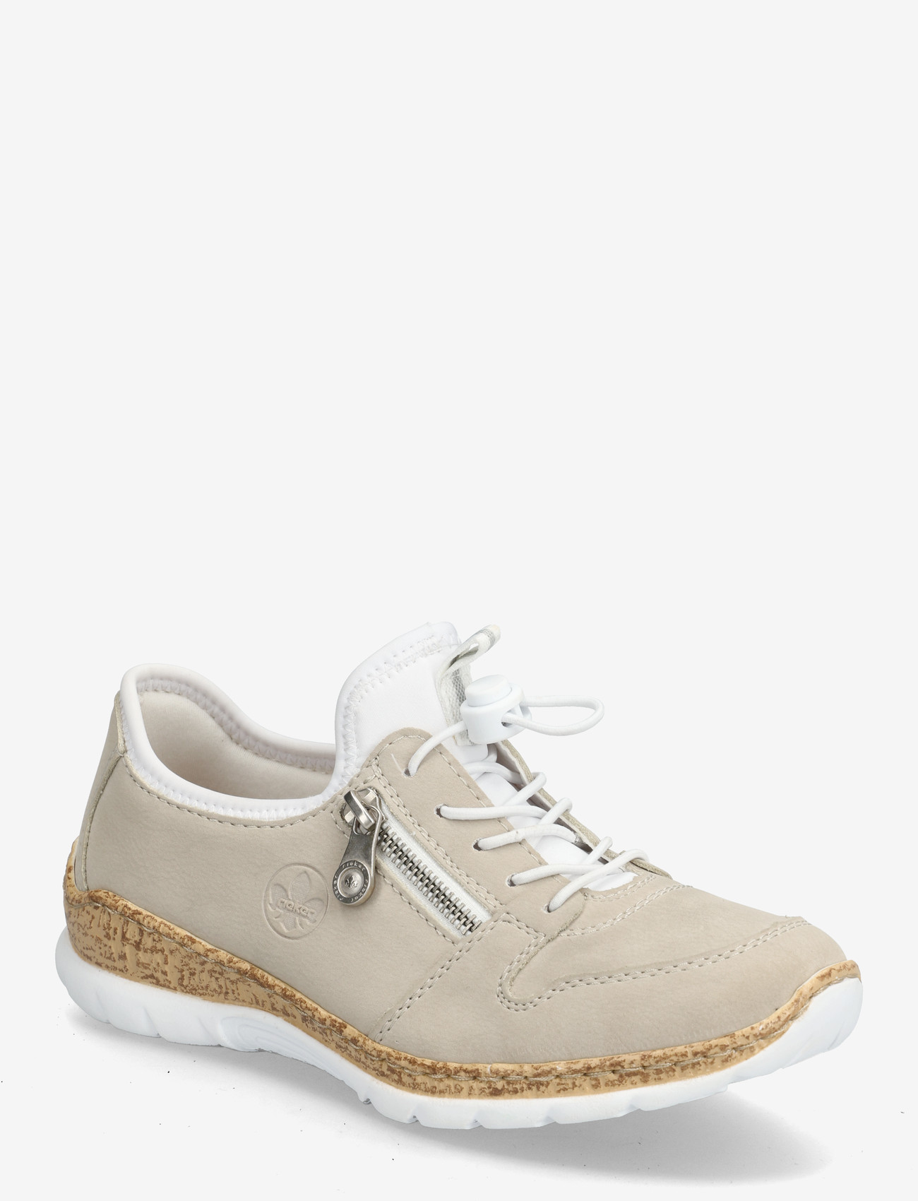 Rieker - Rieker Ladies shoes N42G0-60 - låga sneakers - beige - 0