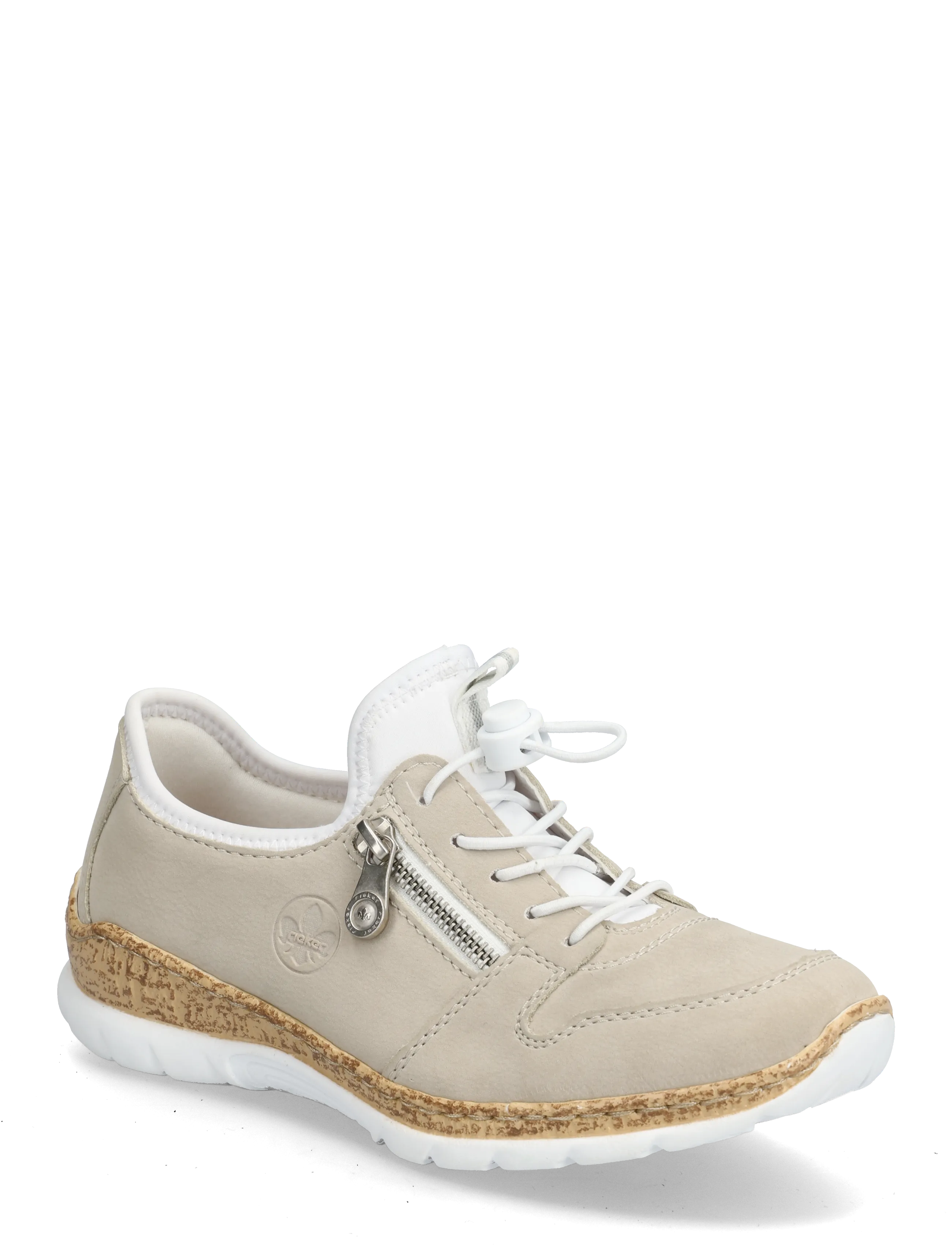 Rieker Rieker Ladies shoes N42G0-60 - Kengät - BEIGE / beige