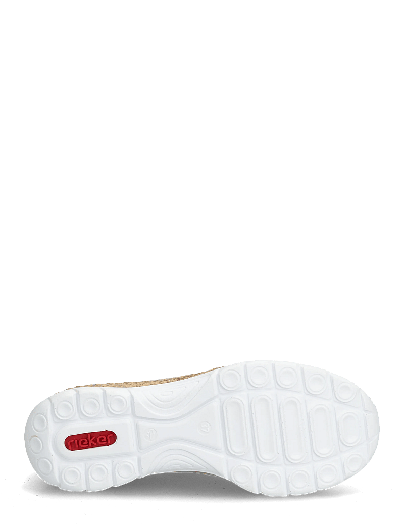 Rieker - Rieker Ladies shoes N42G0-60 - låga sneakers - beige - 4