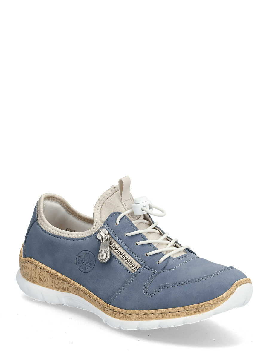 Rieker - Ladies shoes - sneakers med lavt skaft - blue - 0
