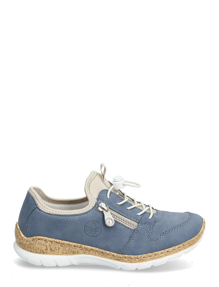 Rieker - Ladies shoes - sneakers med lavt skaft - blue - 1