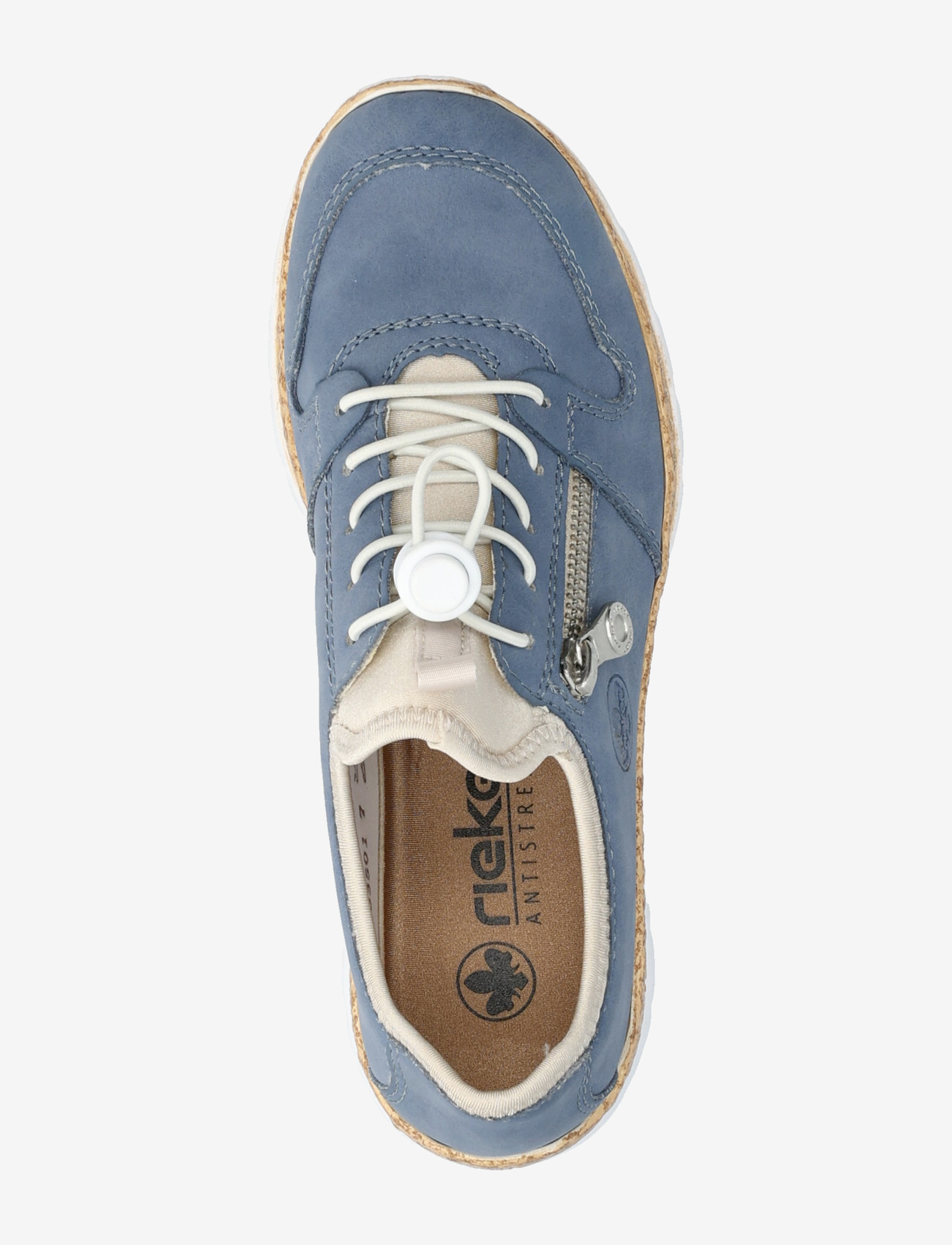 Rieker - Rieker Ladies shoes N42G0-60 - niedrige sneakers - blue - 3