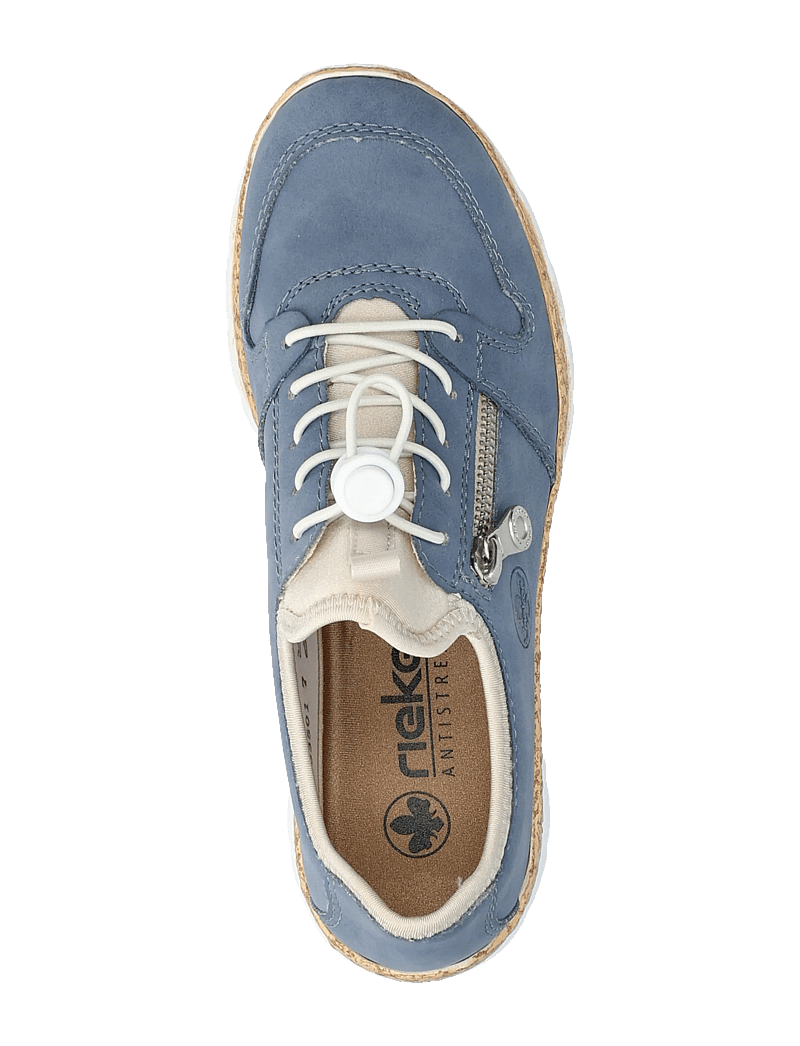 Rieker - Rieker Ladies shoes N42G0-60 - niedrige sneakers - blue - 3