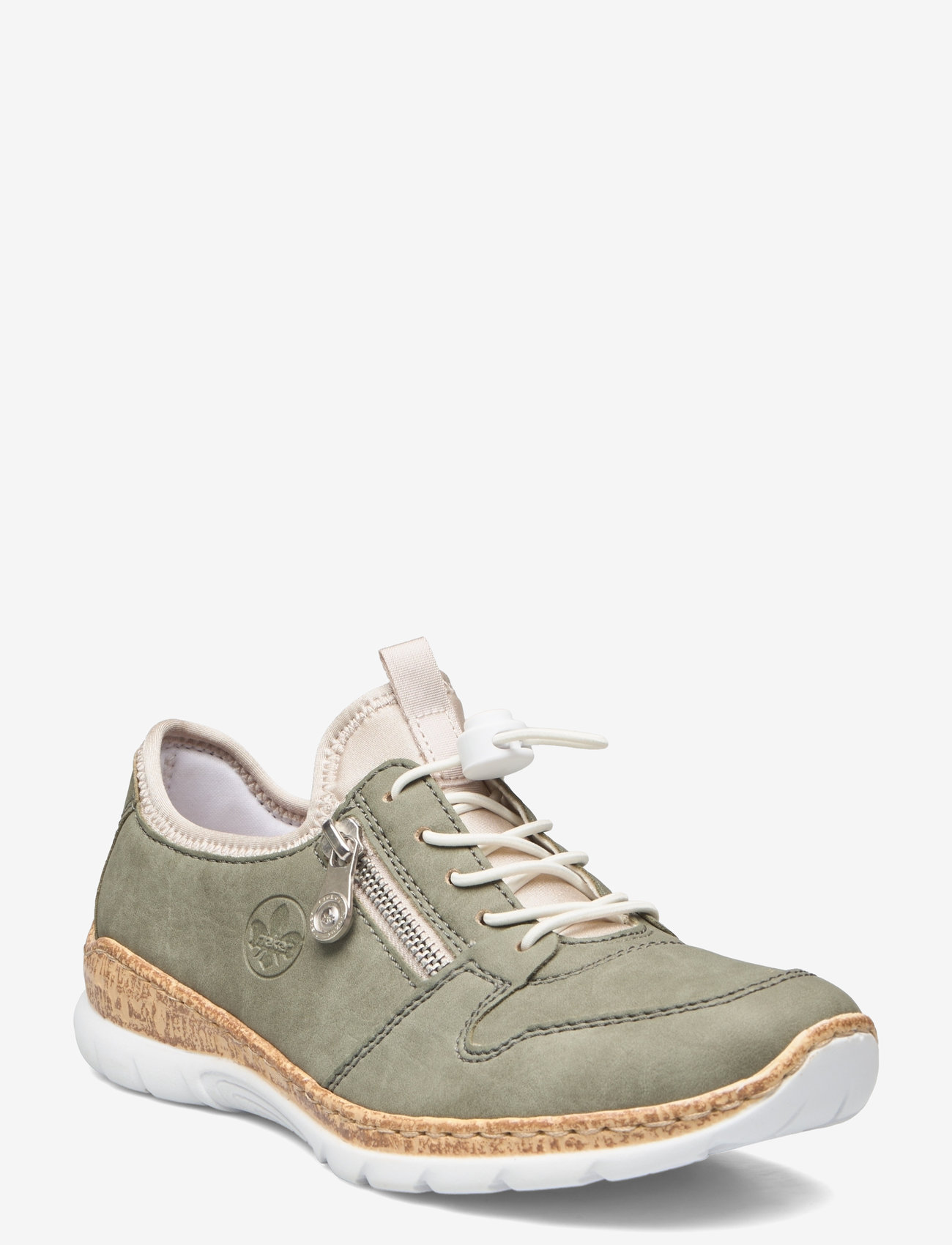 Rieker Rieker Ladies Shoes N42g0-52 Green (RIEN42G0) Low top sneakers 
