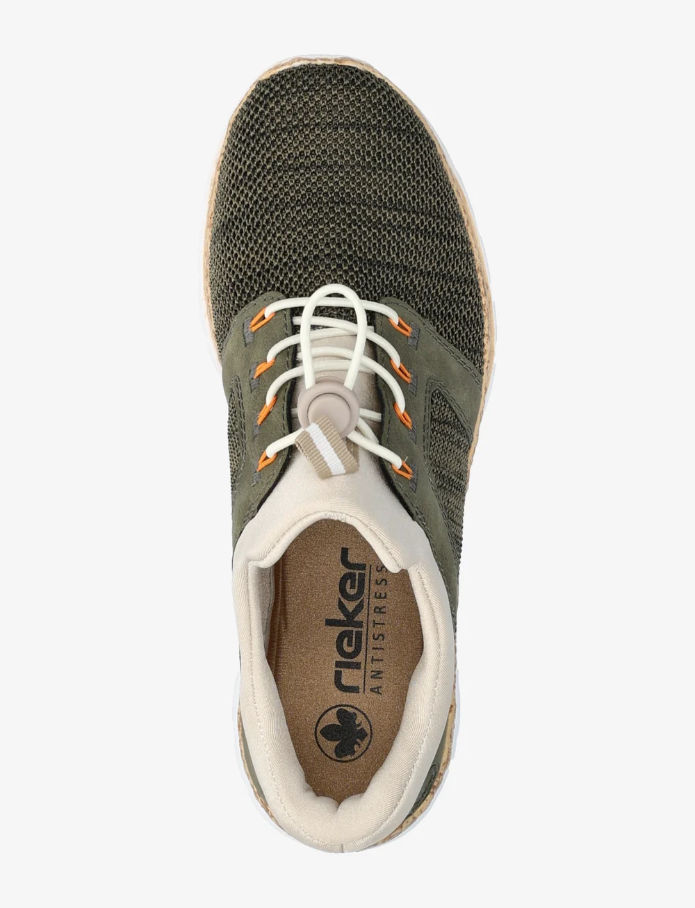 Rieker - N42G4-54 - niedrige sneakers - green - 3