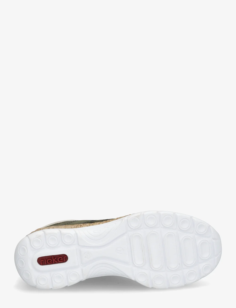 Rieker - N42G4-54 - niedrige sneakers - green - 4