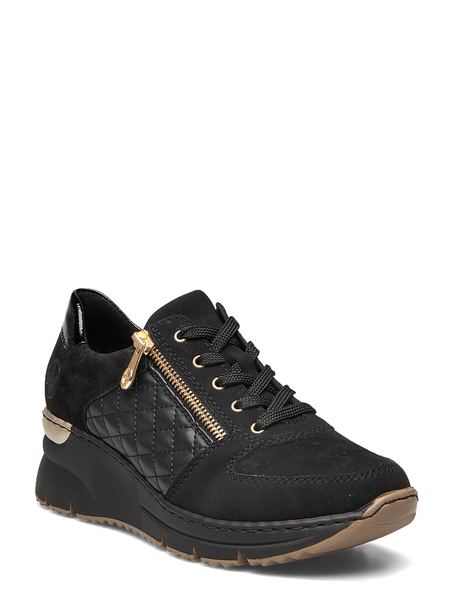 Rieker - N6314-00 - plateau-sneaker - black - 0