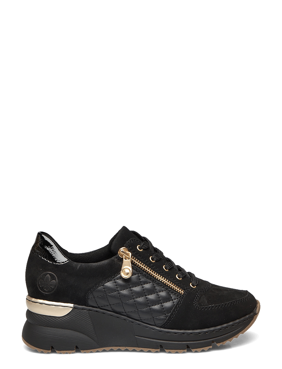 Rieker - N6314-00 - plateau-sneaker - black - 1