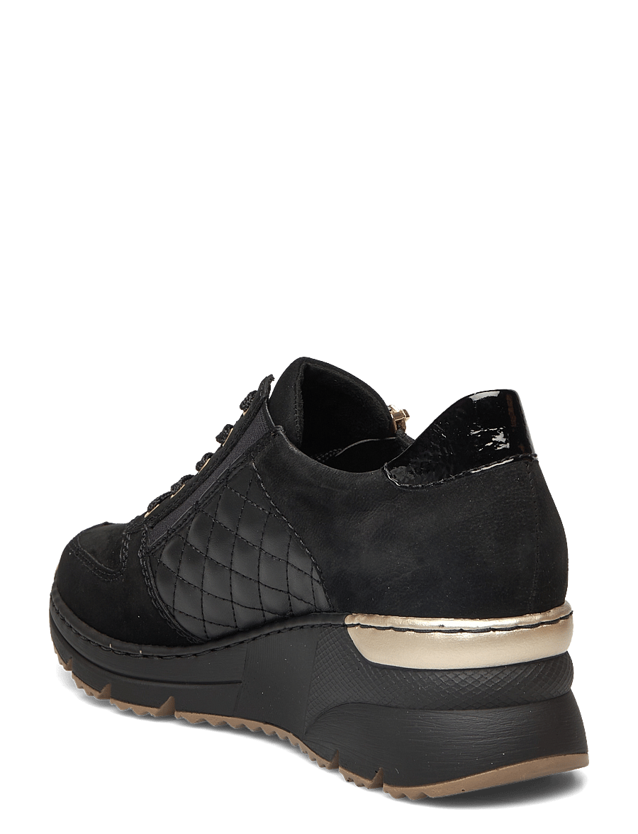 Rieker - N6314-00 - plateau-sneaker - black - 2