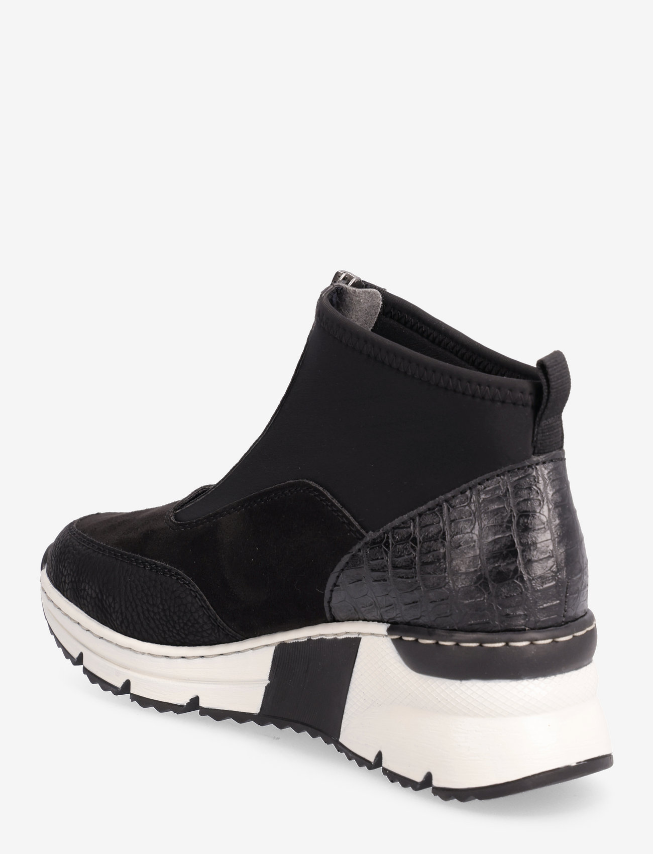 Rieker - N6352 - höga sneakers - black - 2