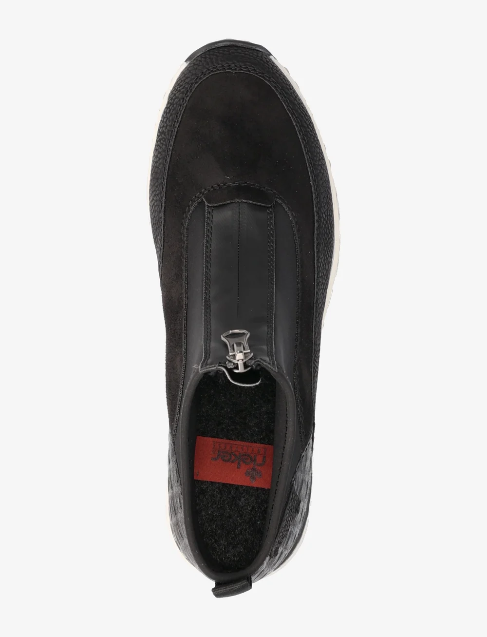 Rieker - N6352 - hohe sneakers - black - 3