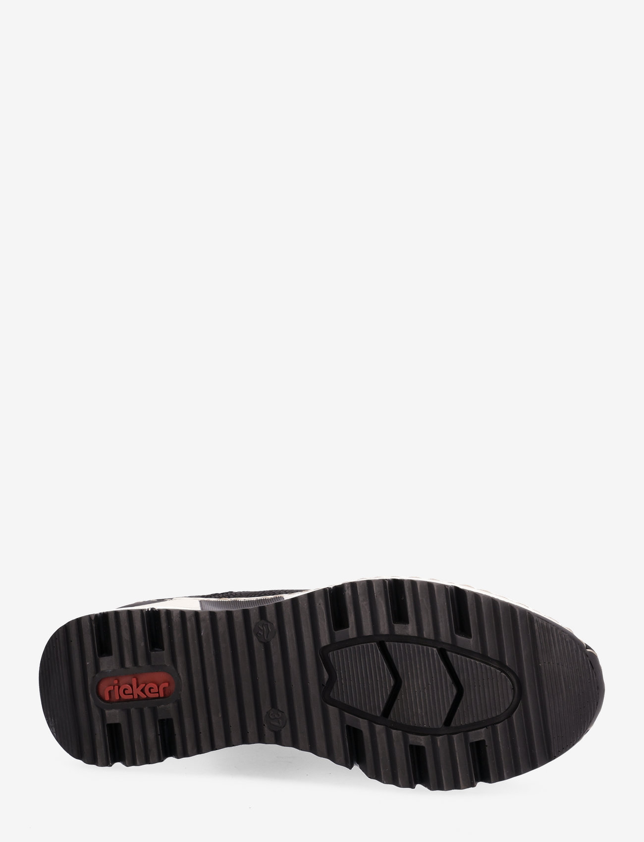 Rieker - N6352 - höga sneakers - black - 4