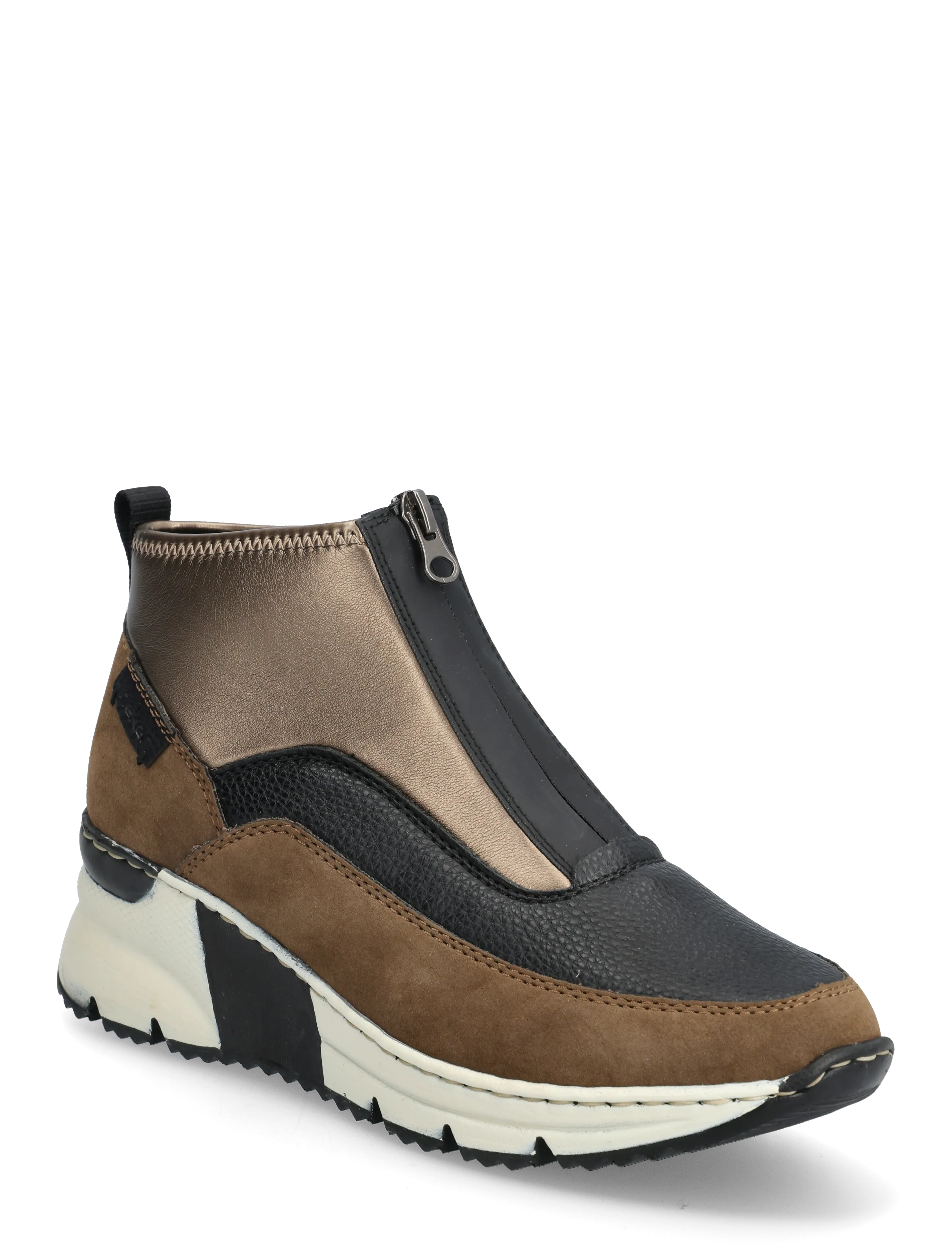 Rieker N6352-25, 40, Sneakers, Braun - High-top Frauen