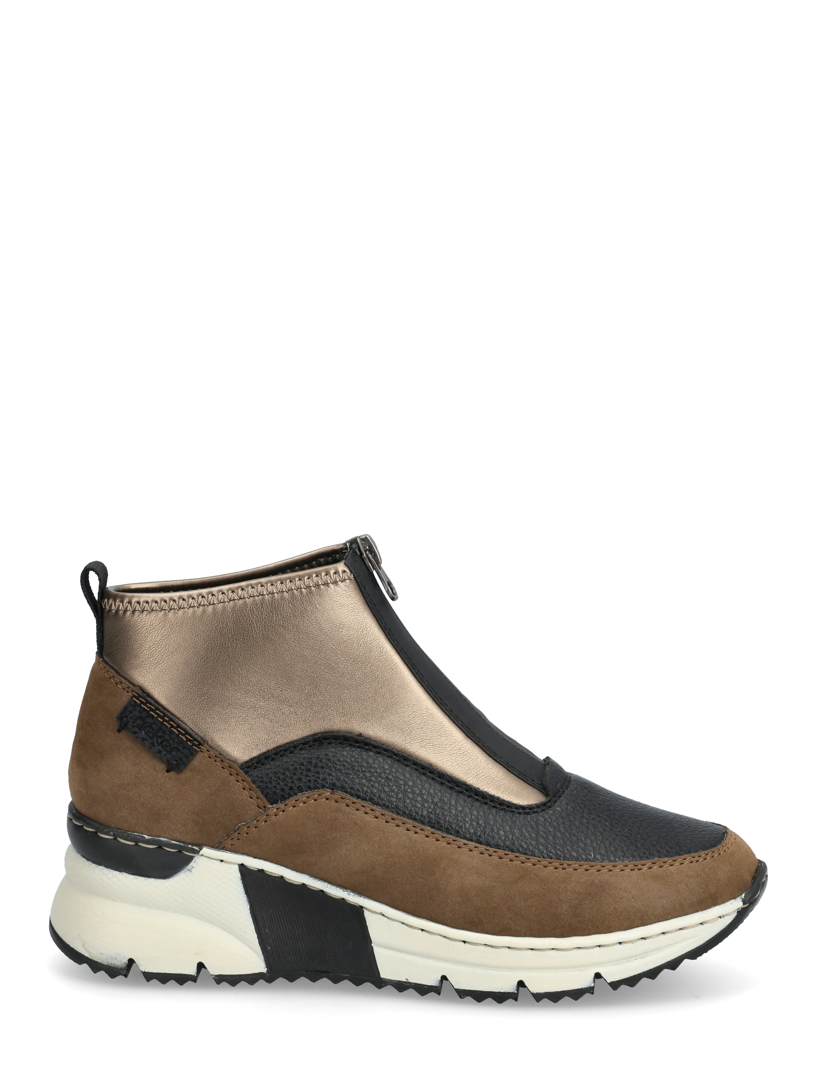Rieker - N6352 - höga sneakers - brown - 1