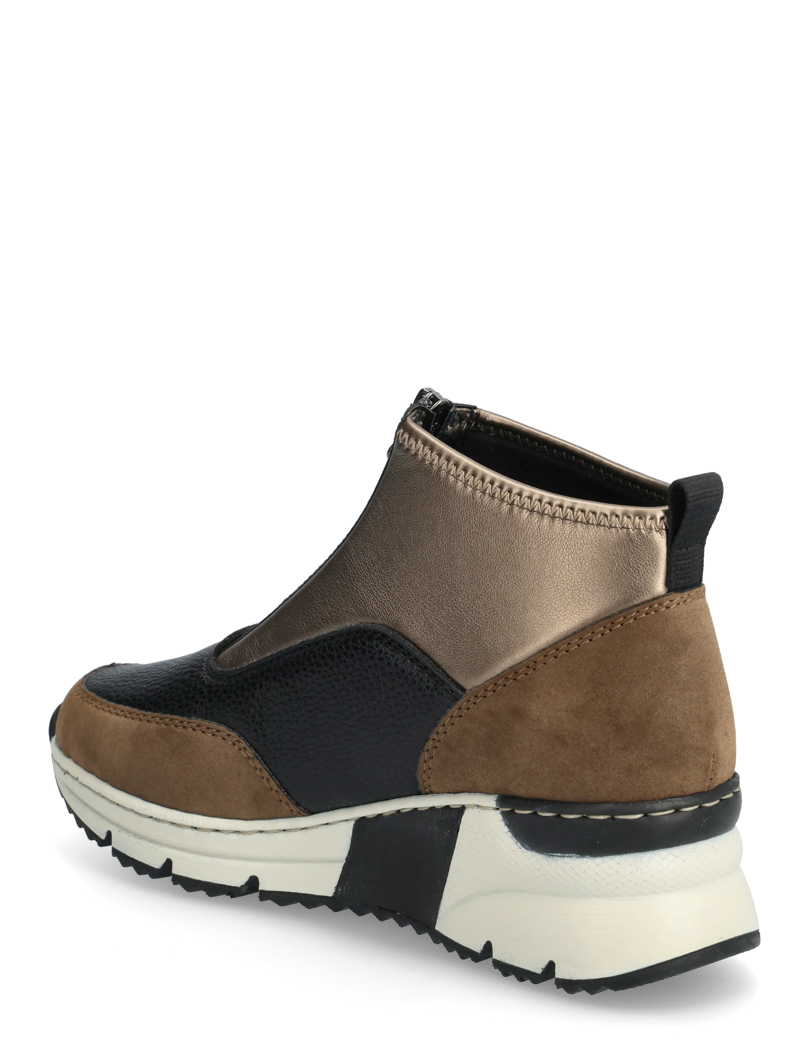 Rieker - N6352 - höga sneakers - brown - 2