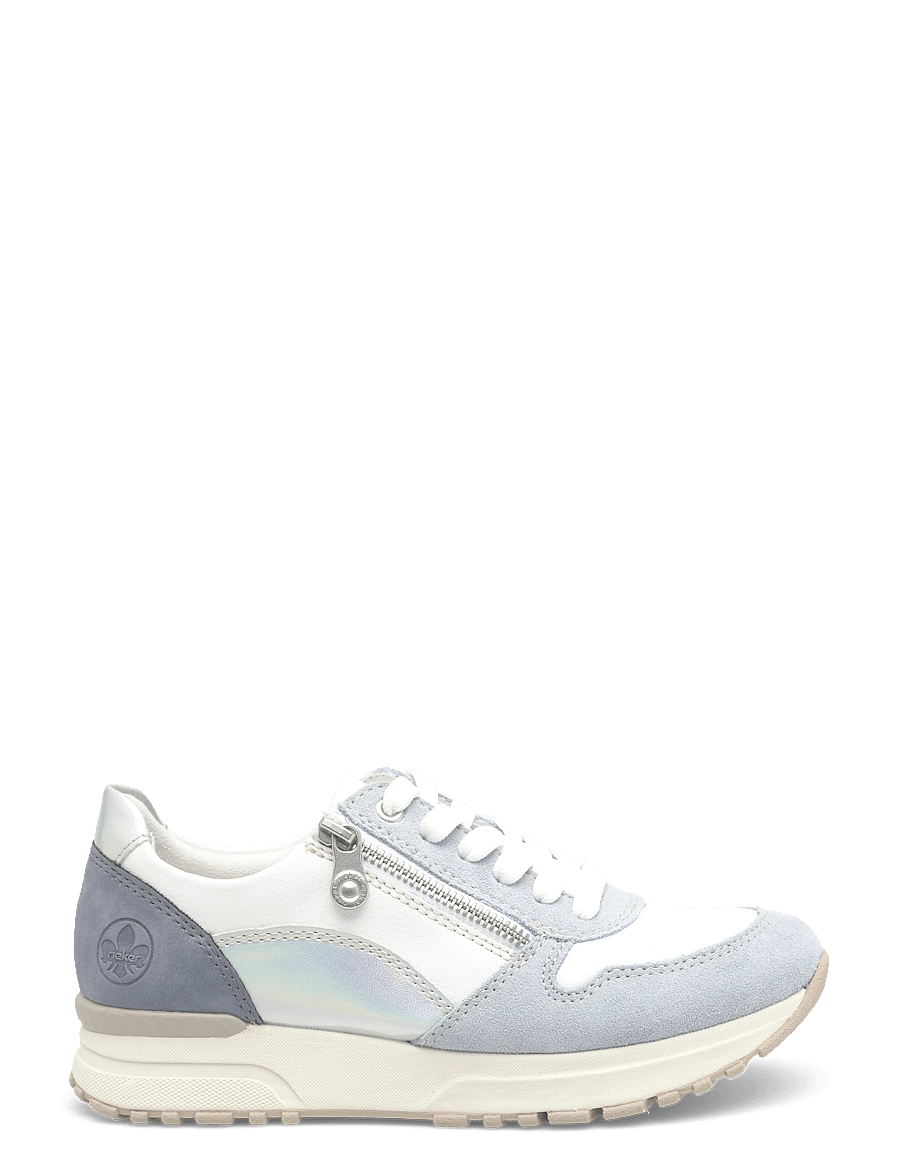 Rieker - Rieker Ladies shoes N7401-12 blue combination - madala säärega tossud - blue - 1