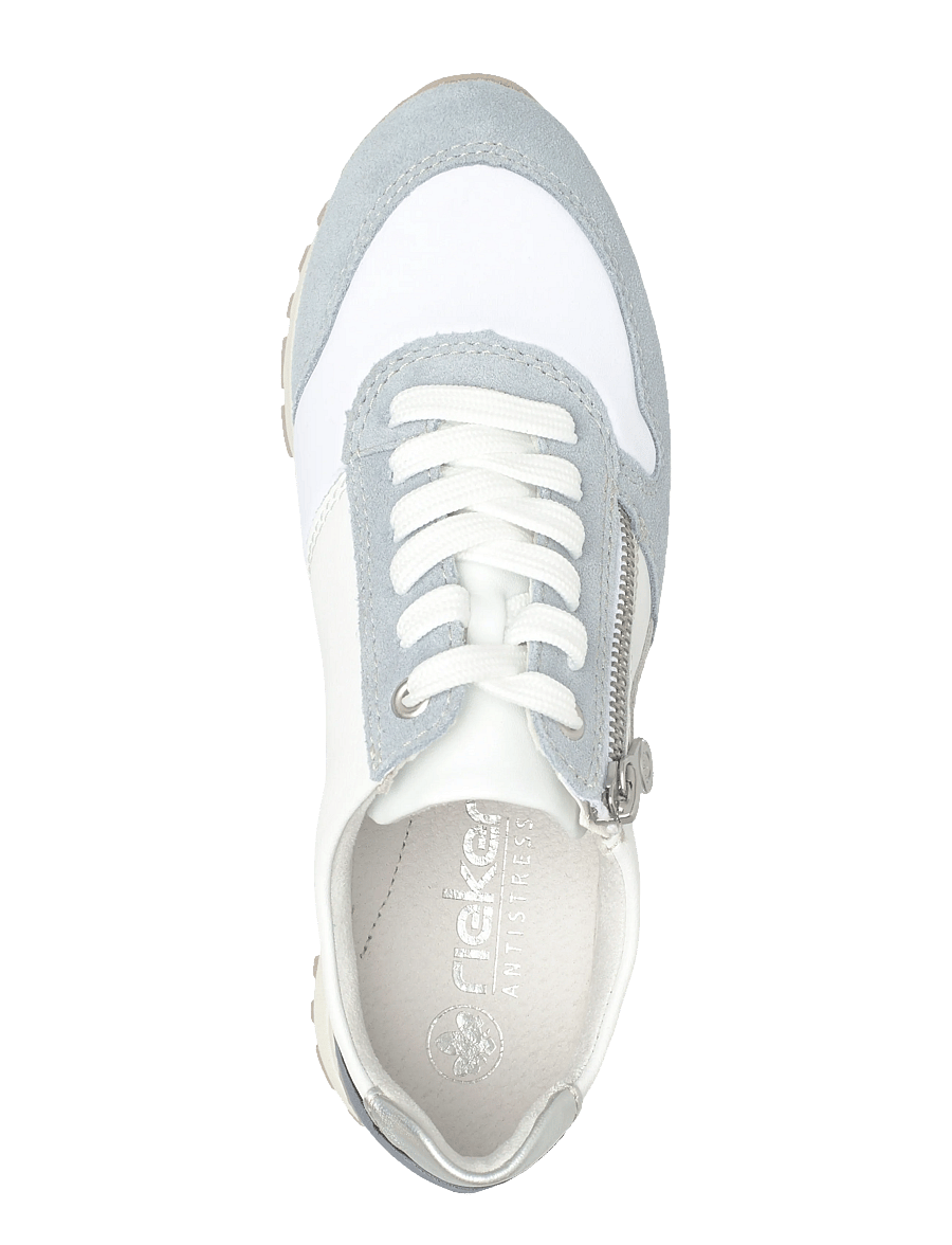 Rieker - Rieker Ladies shoes N7401-12 blue combination - madala säärega tossud - blue - 3