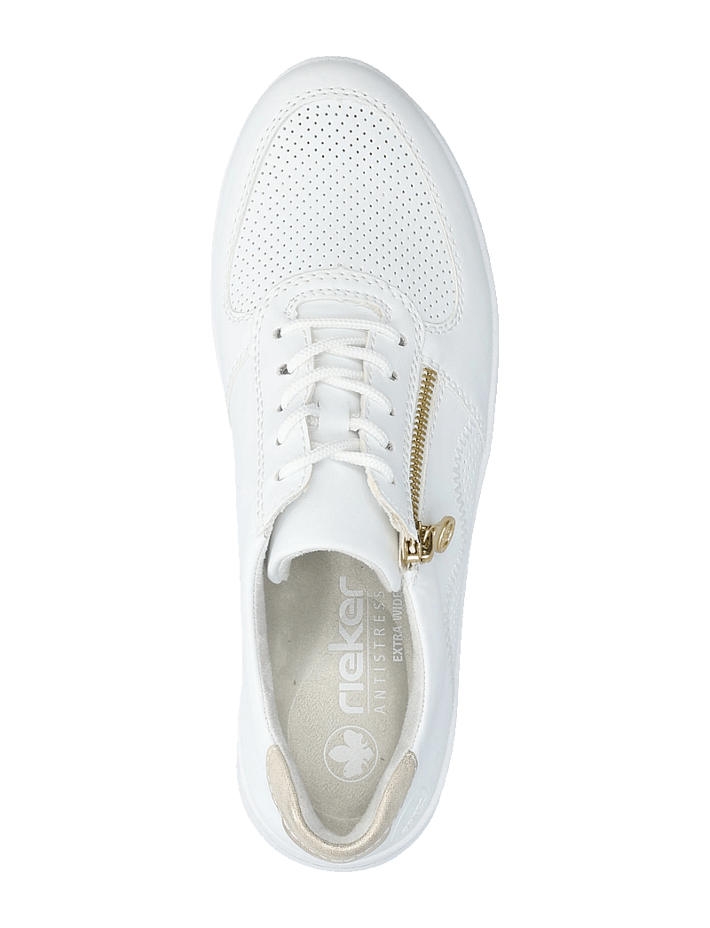 Rieker - Rieker Ladies shoes N8100-80 White - low top sneakers - white - 3