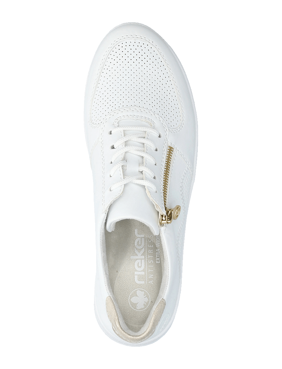 Rieker - Rieker Ladies shoes N8100-80 White - konfirmation - white - 3