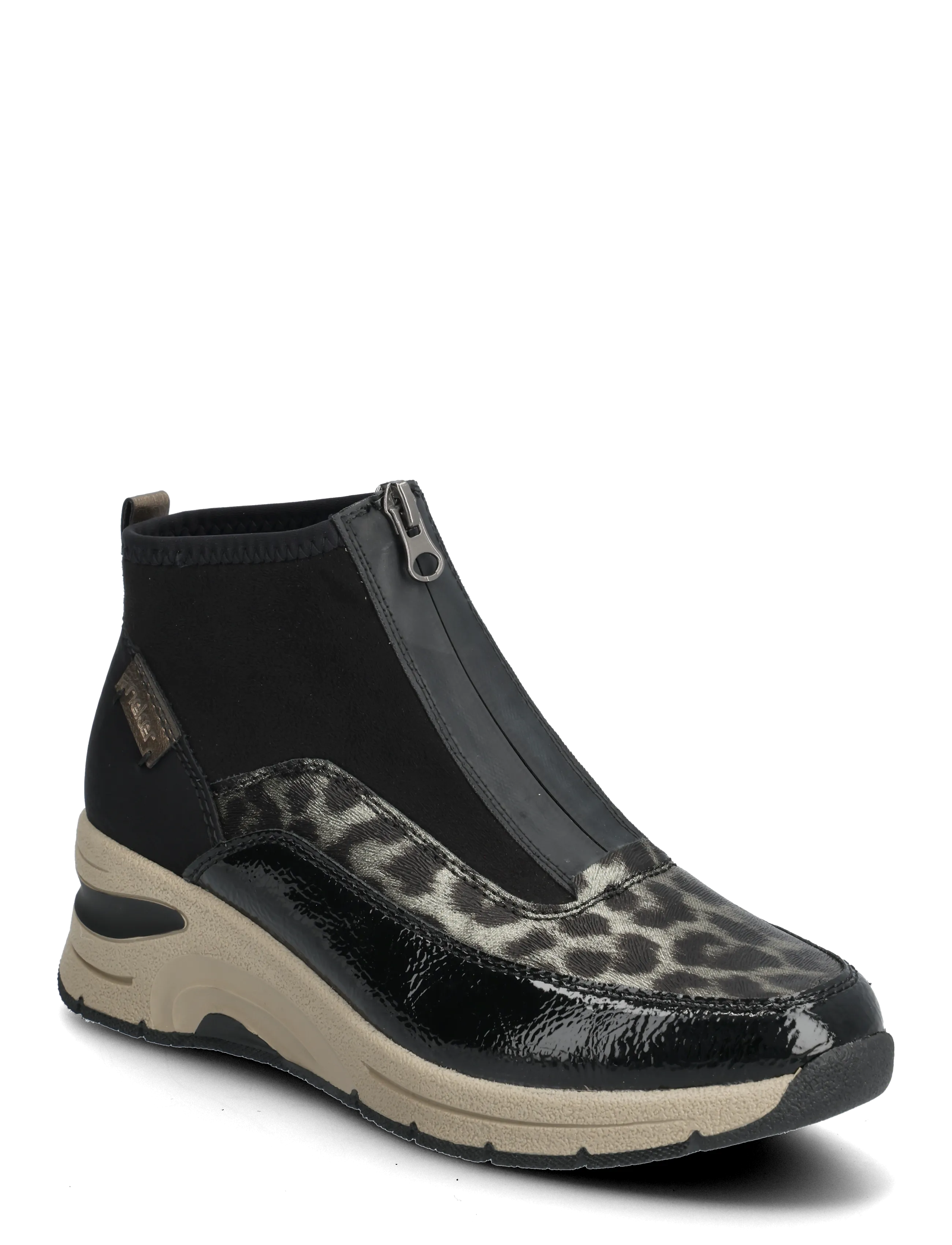 Rieker N9362, 39, Black, Sneakers > Sneakers Med Høj Top, Dame