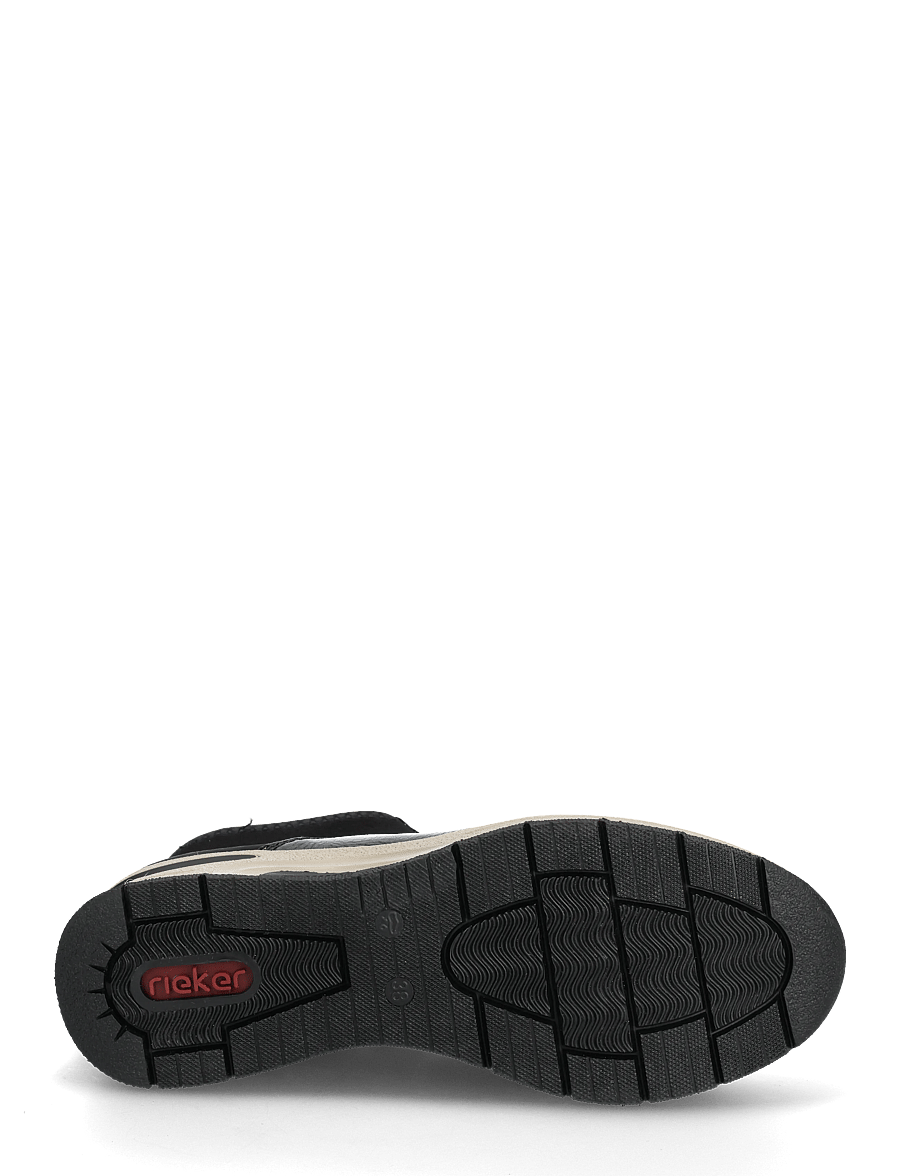 Rieker - N9362 - hohe sneaker - black combination - 4