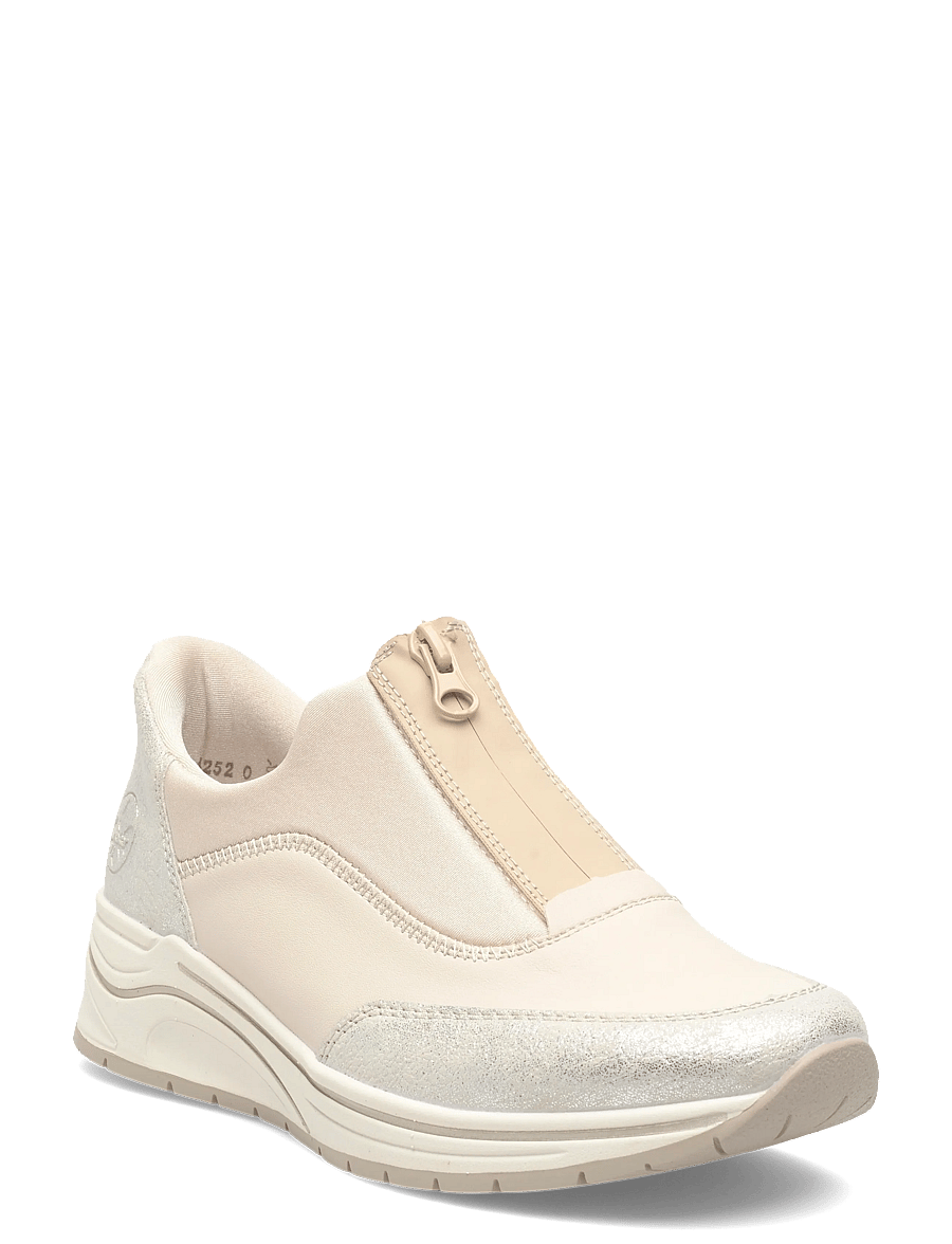 Rieker - Rieker Ladies shoes N9553-60 Beige - slip-on sneakers - beige - 0