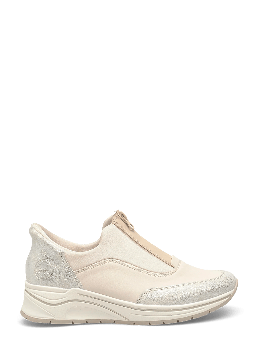 Rieker - Rieker Ladies shoes N9553-60 Beige - slip-on sneakers - beige - 1