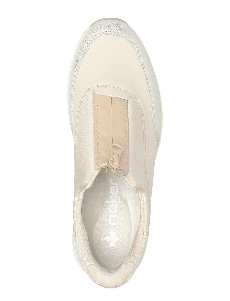 Rieker - Rieker Ladies shoes N9553-60 Beige - slip-on sneakers - beige - 3