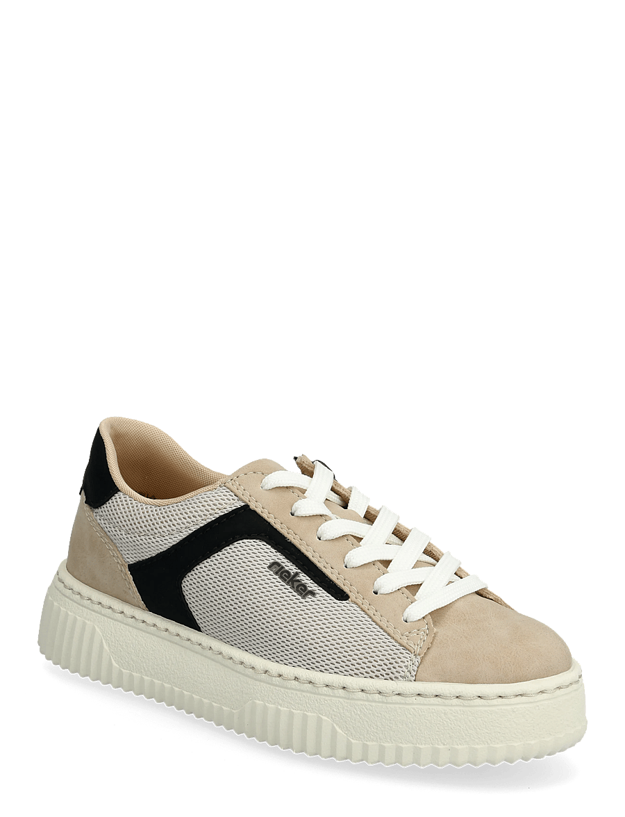 Rieker - Ladies shoes - låga sneakers - beige - 0