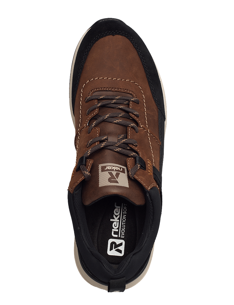 Rieker - U0100 - niedriger schnitt - brown combination - 3