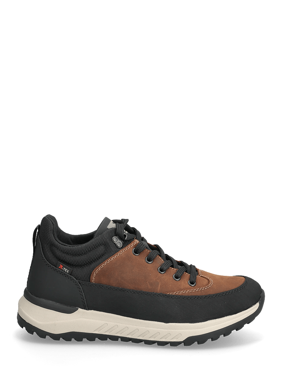 Rieker - U0173 - hoog sneakers - brown combination - 1