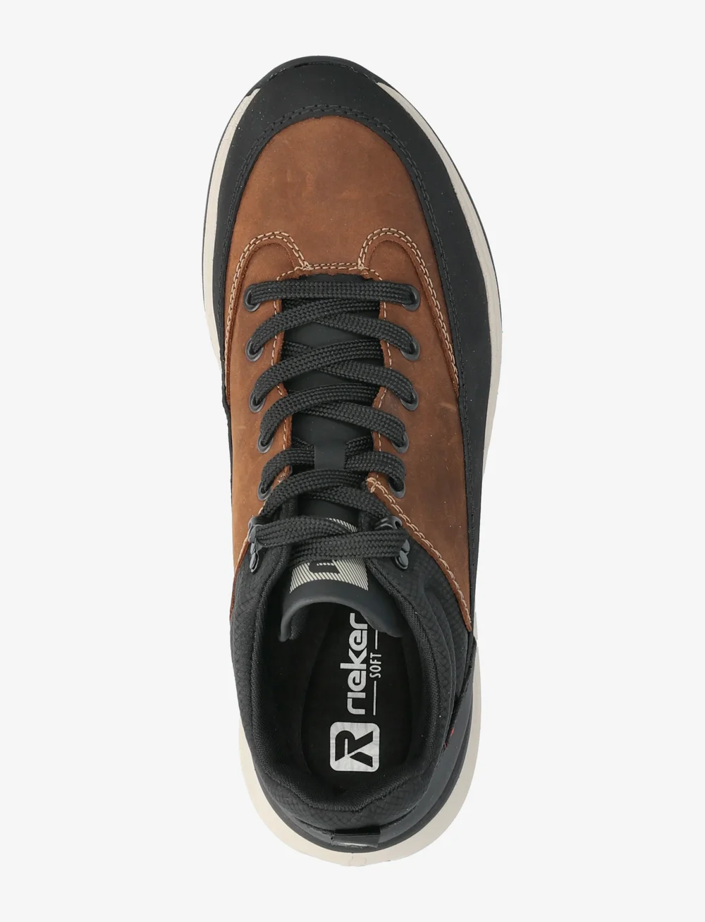 Rieker - U0173 - hoher schnitt - brown combination - 3