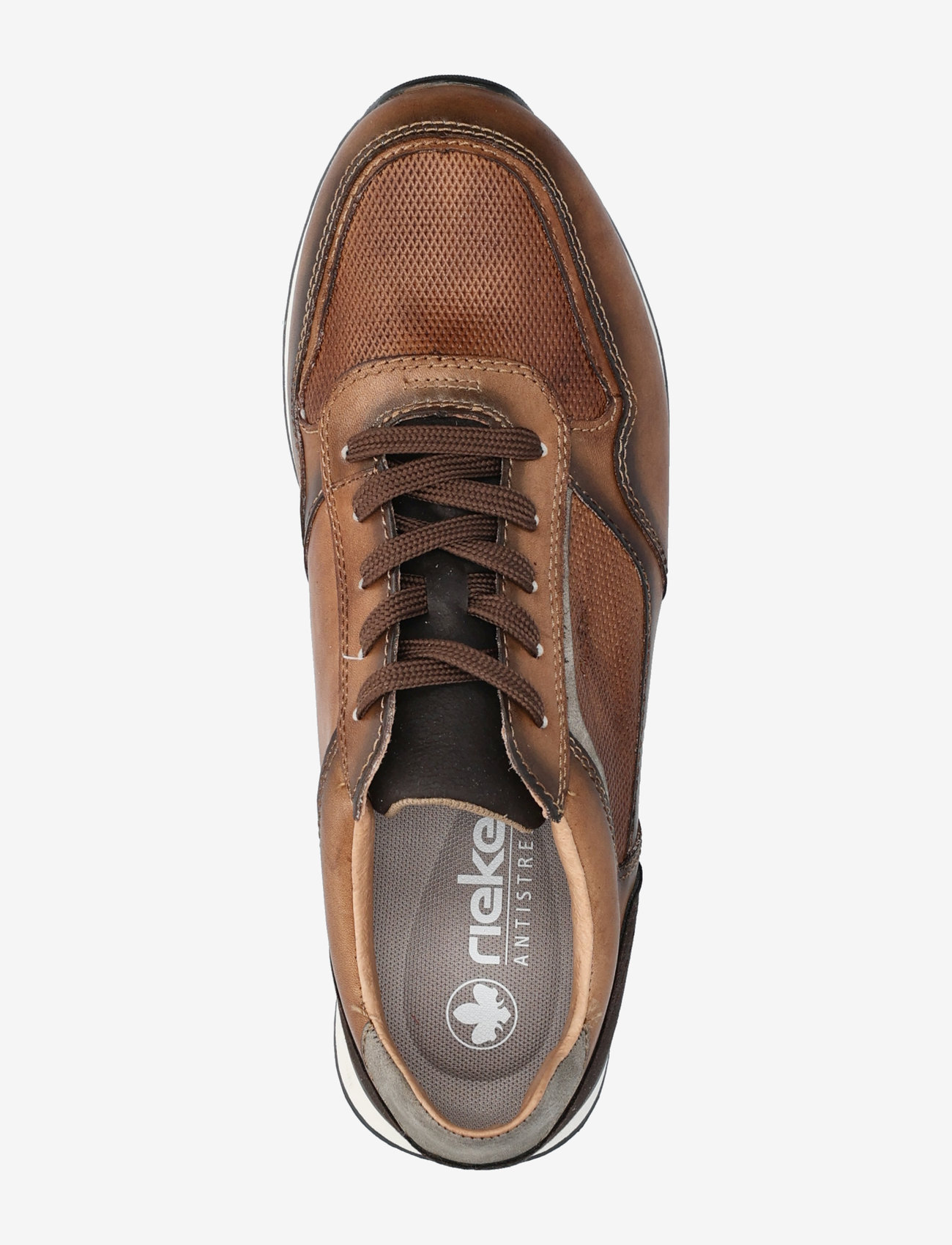 Rieker - U0311-14 - lave sneakers - brown - 3