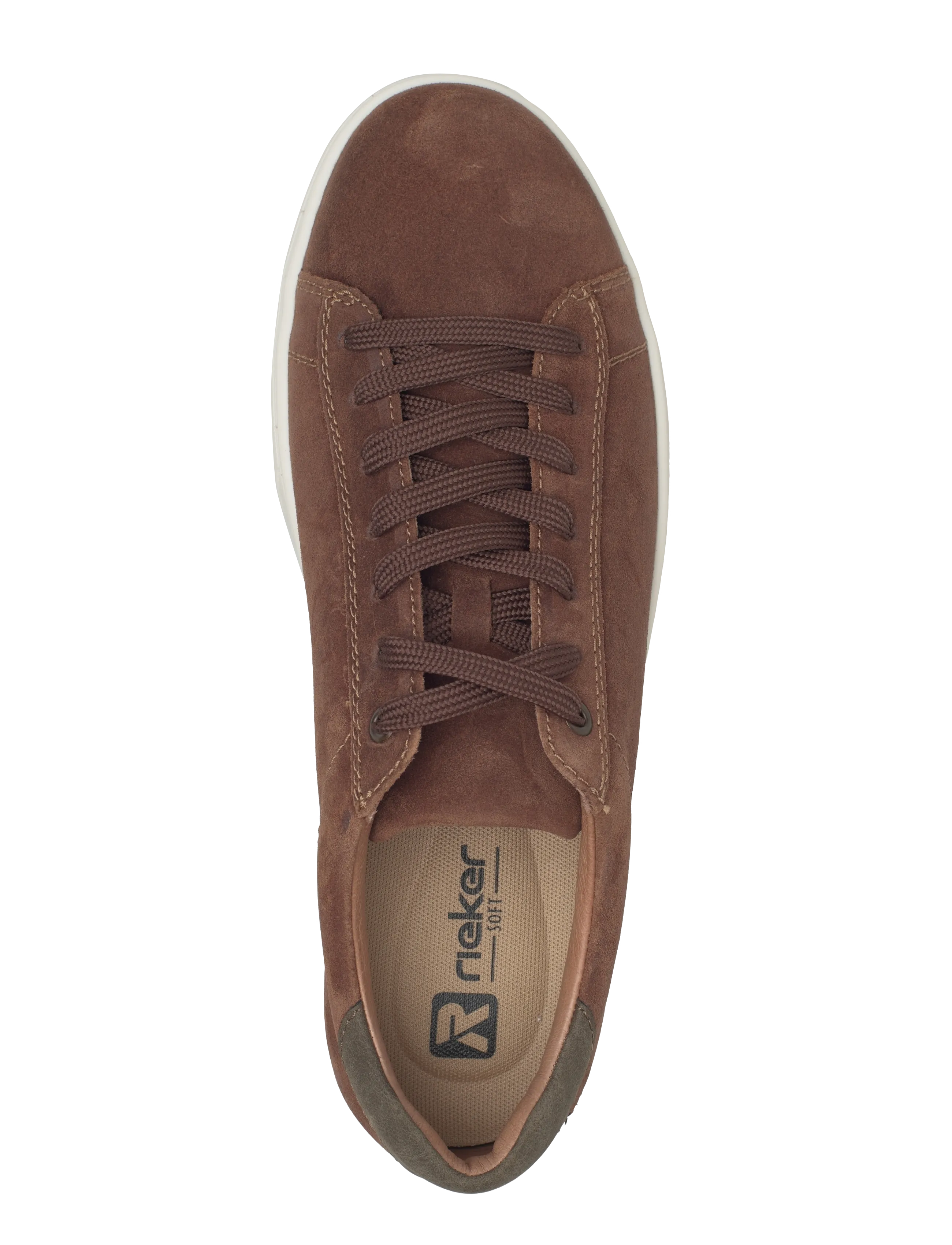Rieker - Men's shoes - lave sneakers - brown - 3