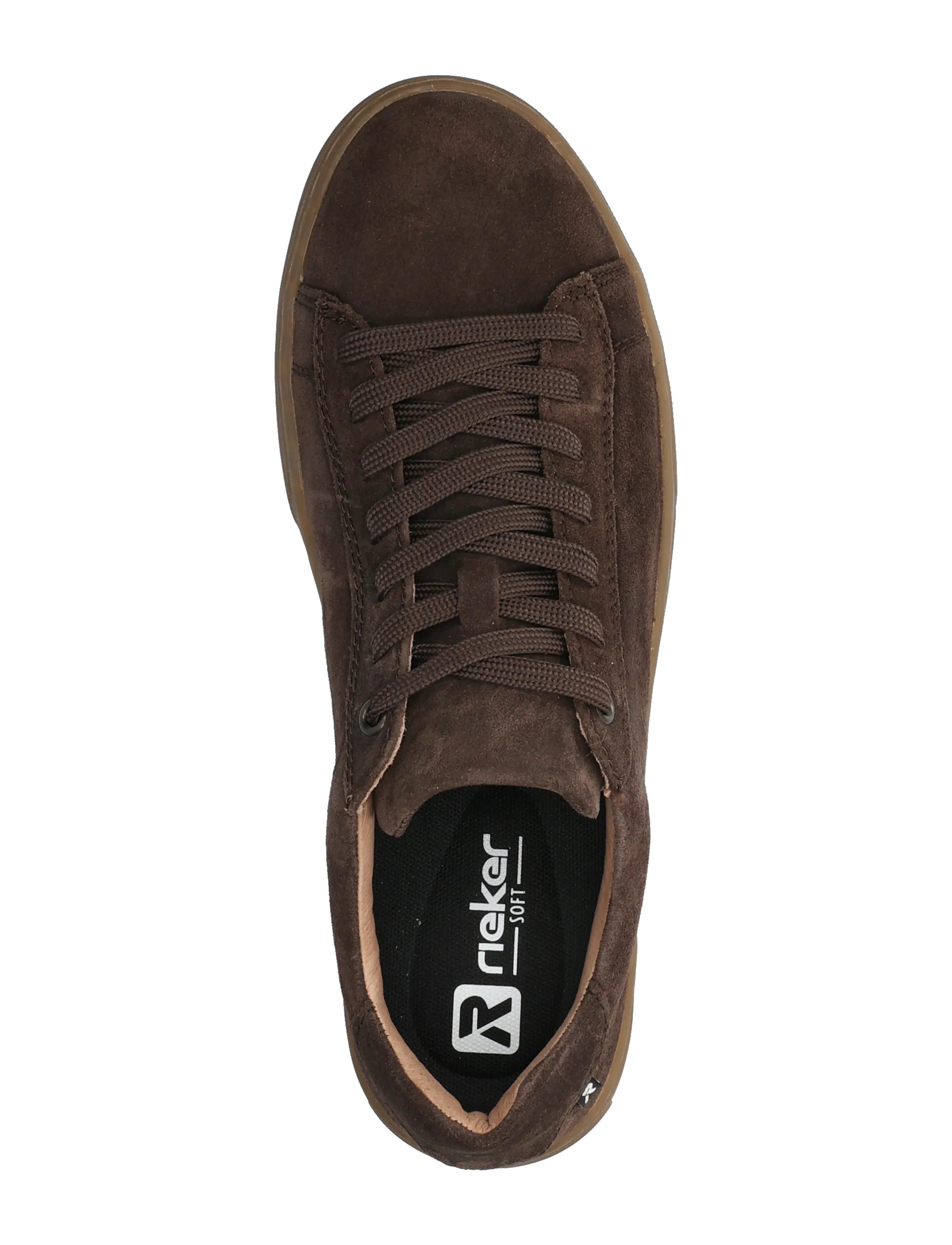 Rieker - U0701-25 - tossud - brown suede - 3