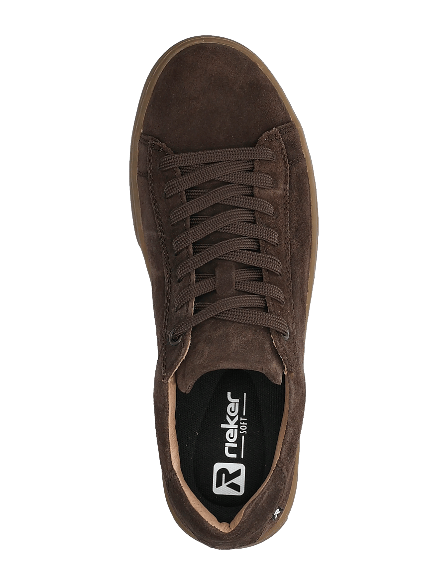 Rieker - U0701-25 - tossud - brown suede - 3