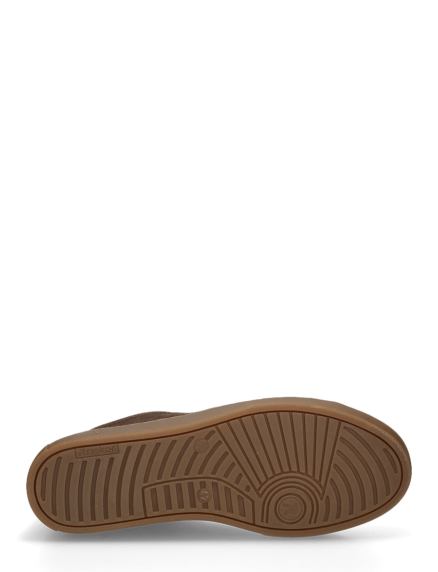 Rieker - U0701-25 - tossud - brown suede - 4