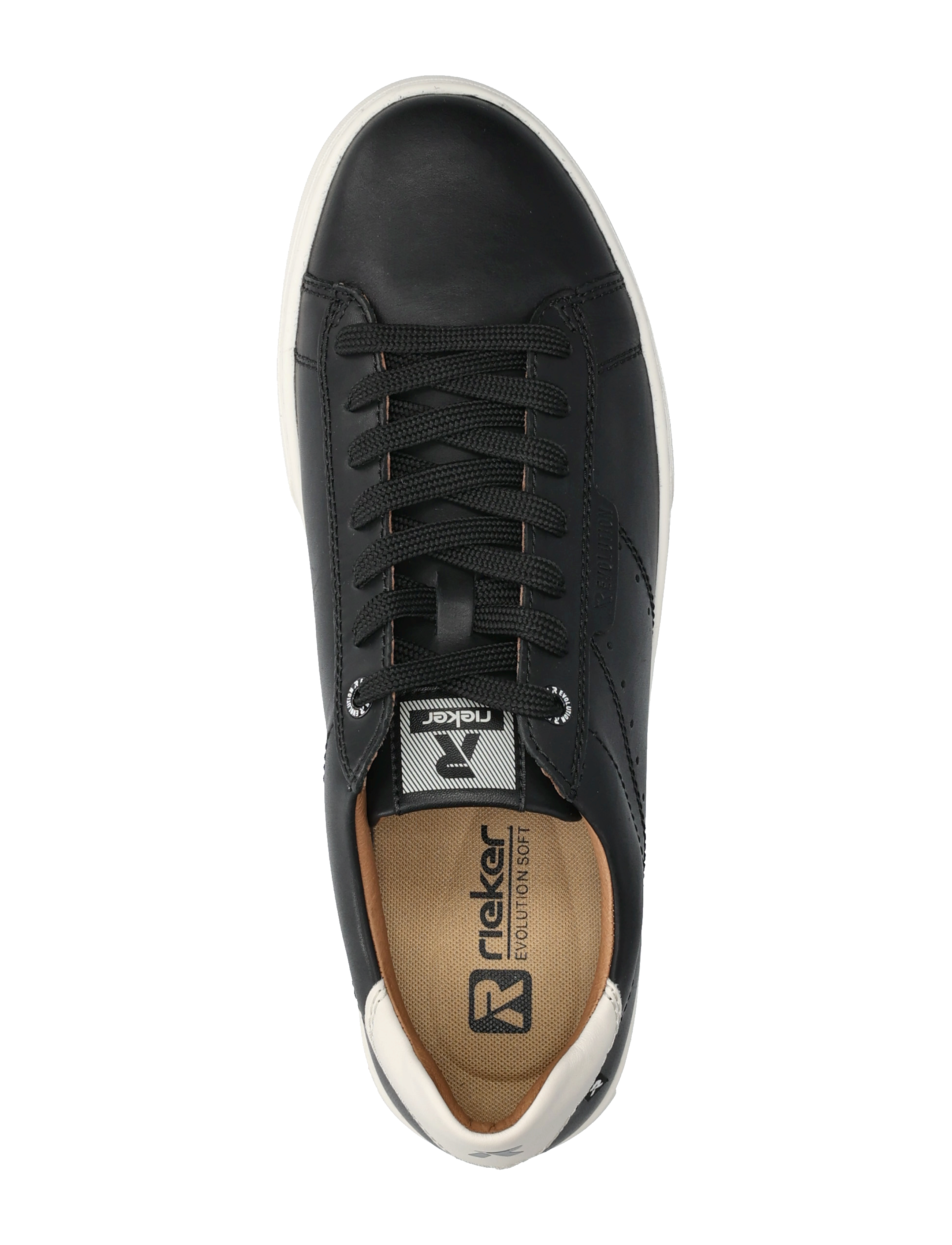 Rieker - U0704-80 - låga sneakers - black - 3