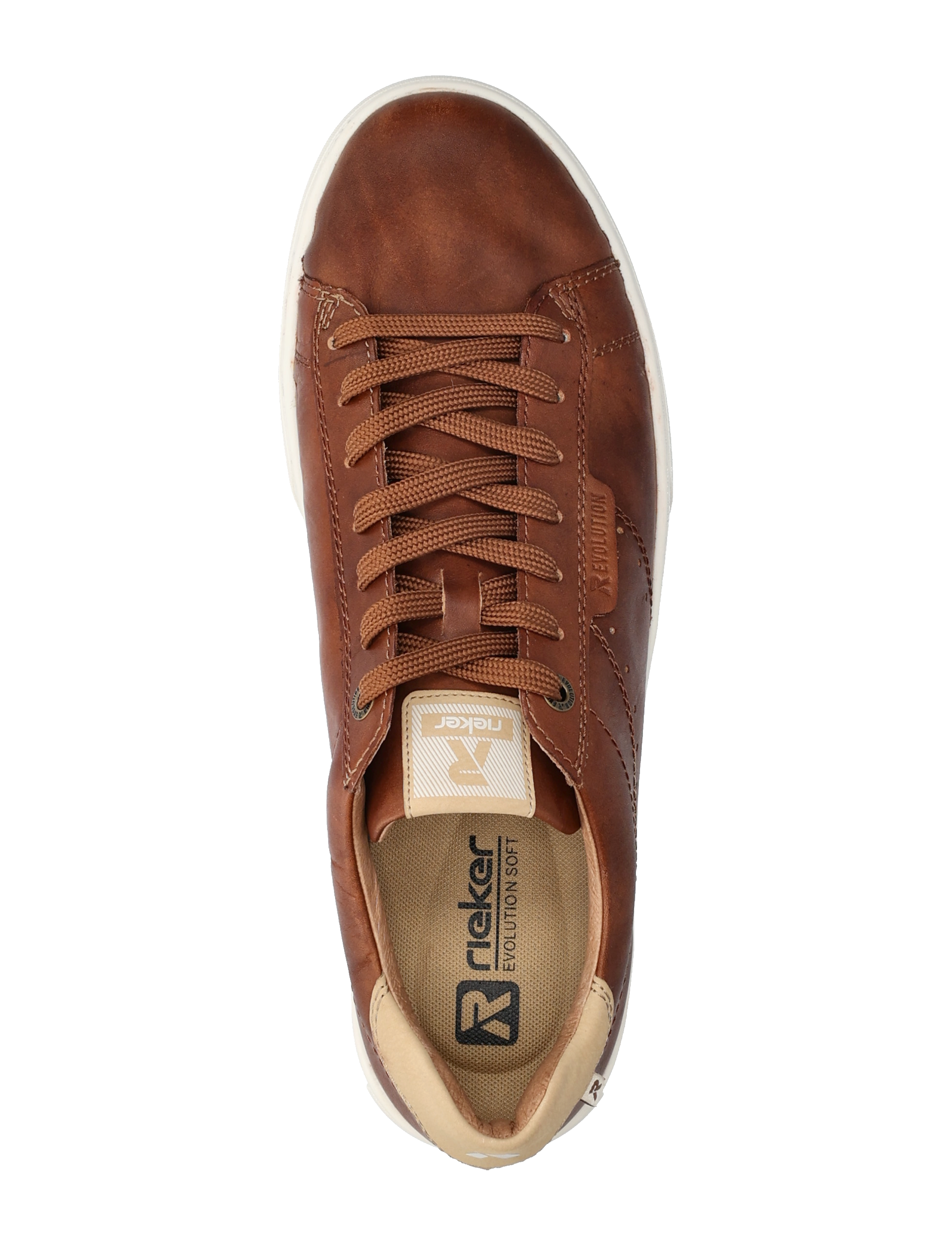 Rieker - U0704-80 - lave sneakers - brown - 3
