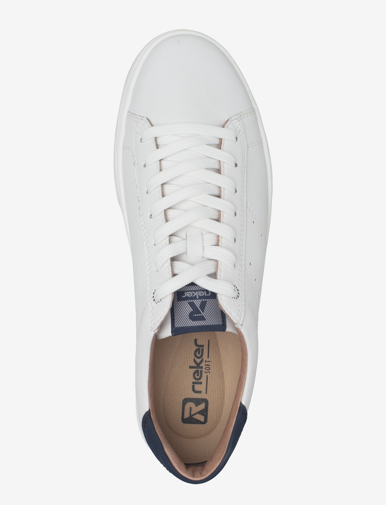 Rieker - U0704-80 - niedriger schnitt - white - 3