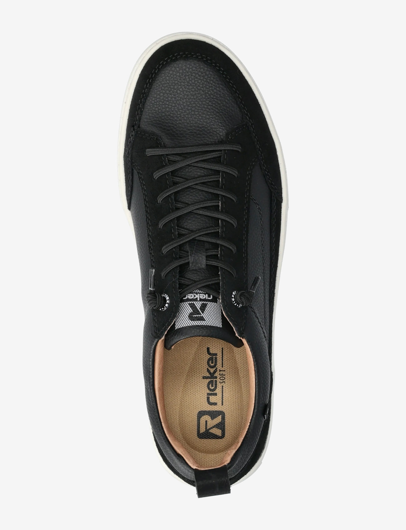 Rieker - U0709 - lave sneakers - black - 3