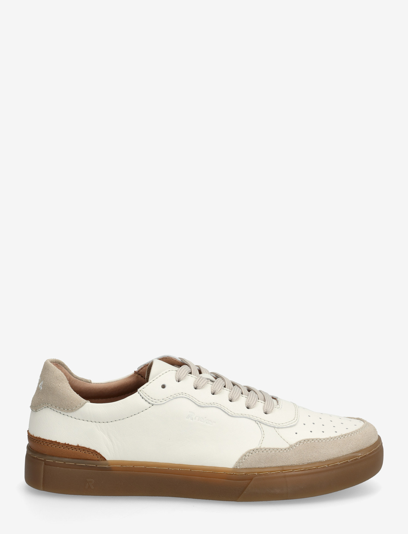 Rieker - Rieker Men's shoes U0710-00 Black - lágir strigaskór - white - 1