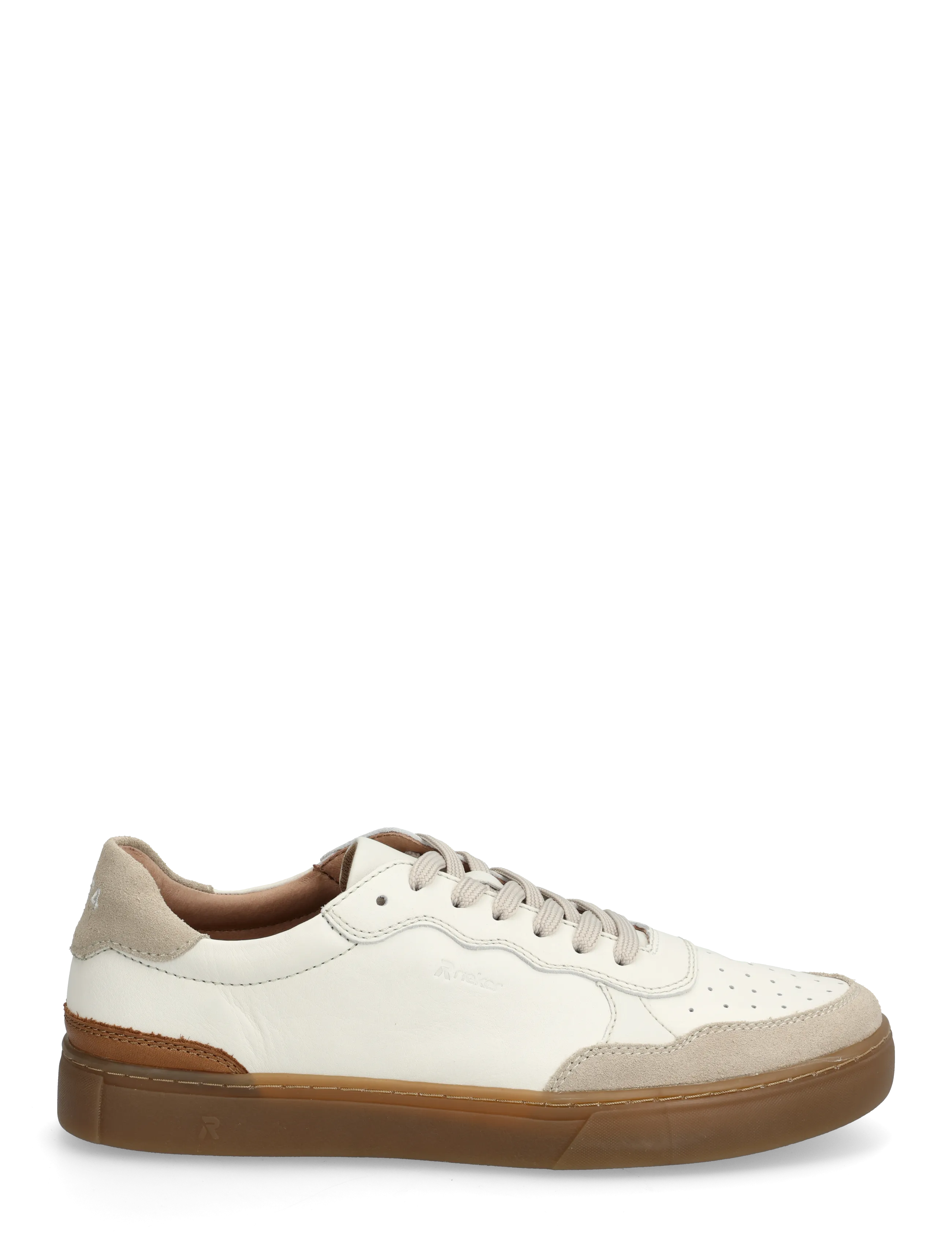 Rieker - Rieker Men's shoes U0710-00 Black - laag sneakers - white - 1