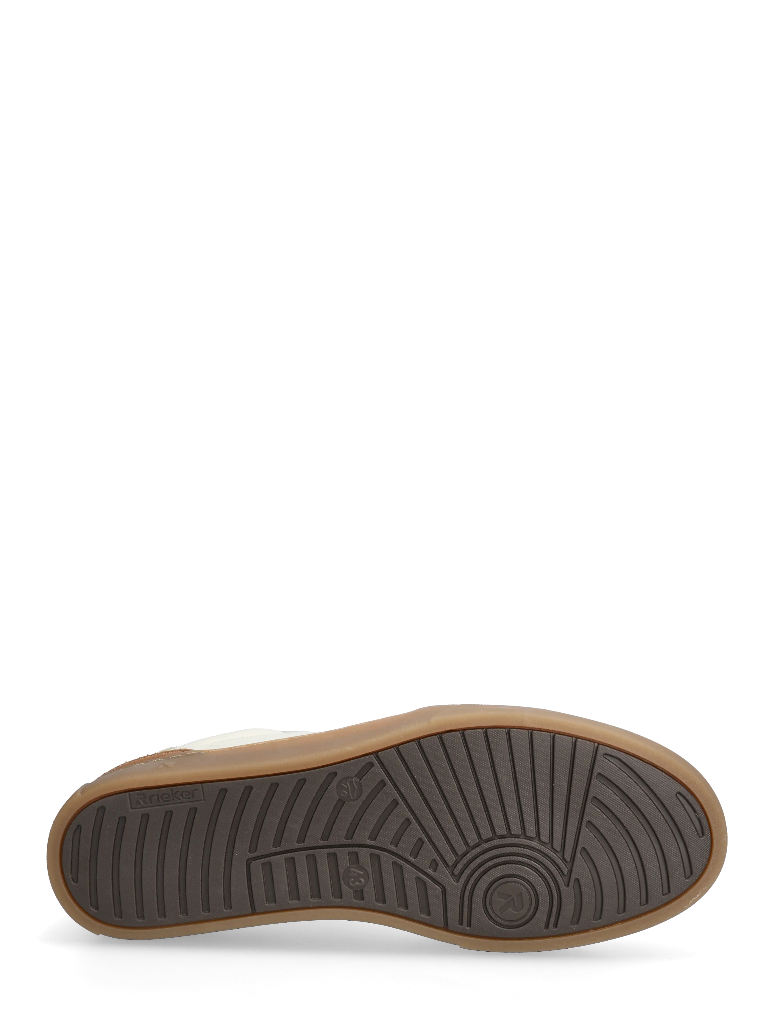 Rieker - Rieker Men's shoes U0710-00 Black - laag sneakers - white - 4